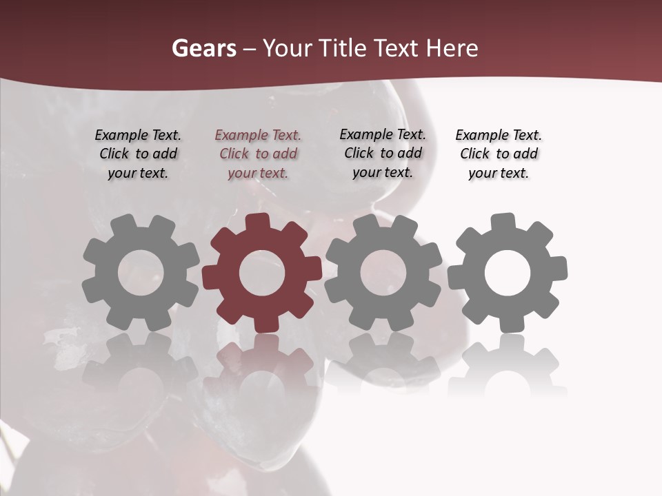 Dessert Autumn Vine PowerPoint Template