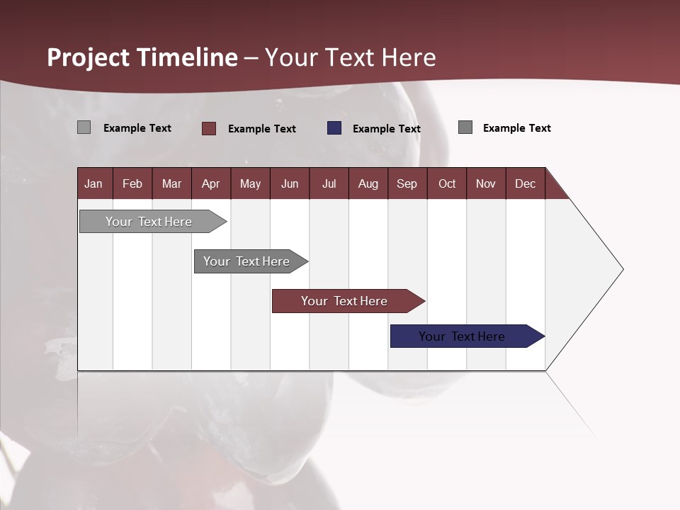 Dessert Autumn Vine PowerPoint Template