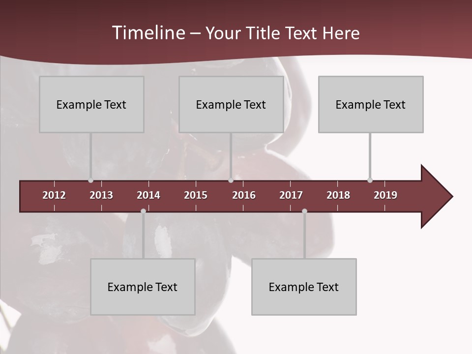 Dessert Autumn Vine PowerPoint Template