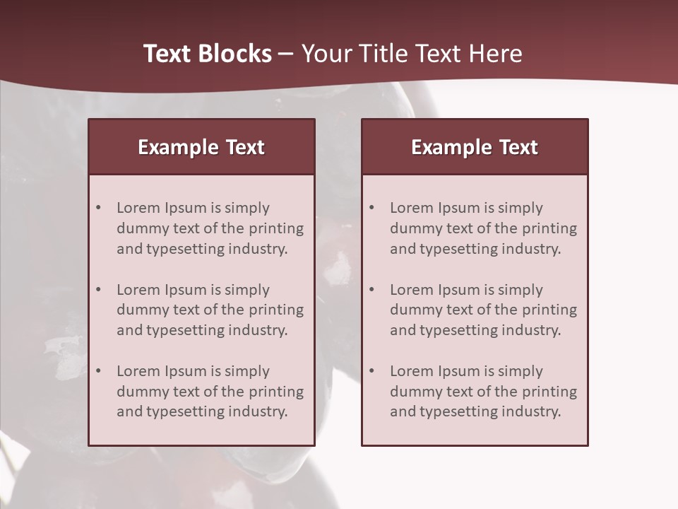 Dessert Autumn Vine PowerPoint Template