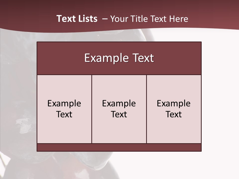 Dessert Autumn Vine PowerPoint Template