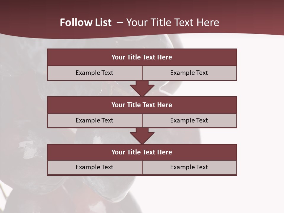 Dessert Autumn Vine PowerPoint Template
