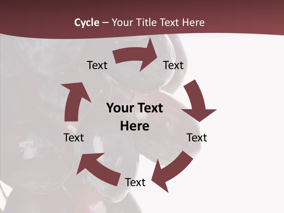 Dessert Autumn Vine PowerPoint Template