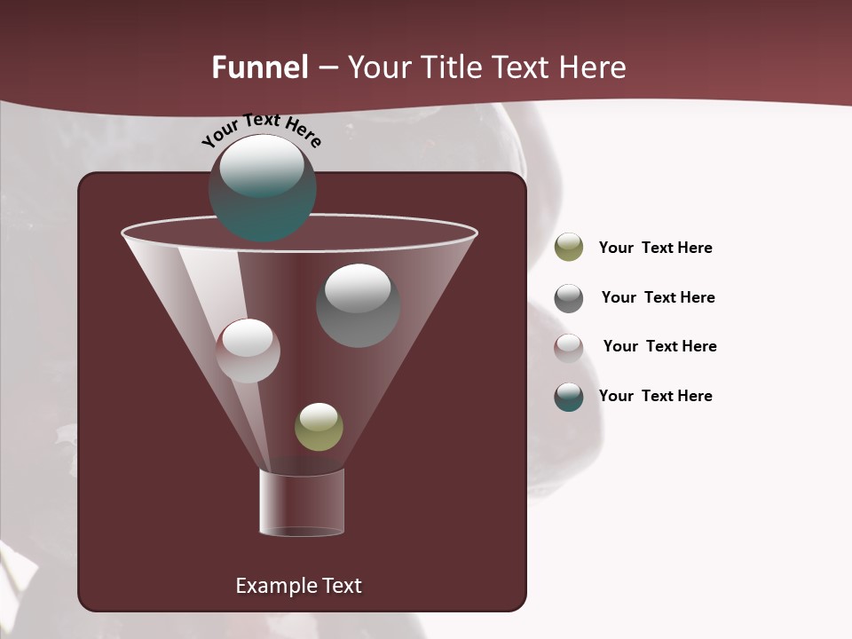 Dessert Autumn Vine PowerPoint Template
