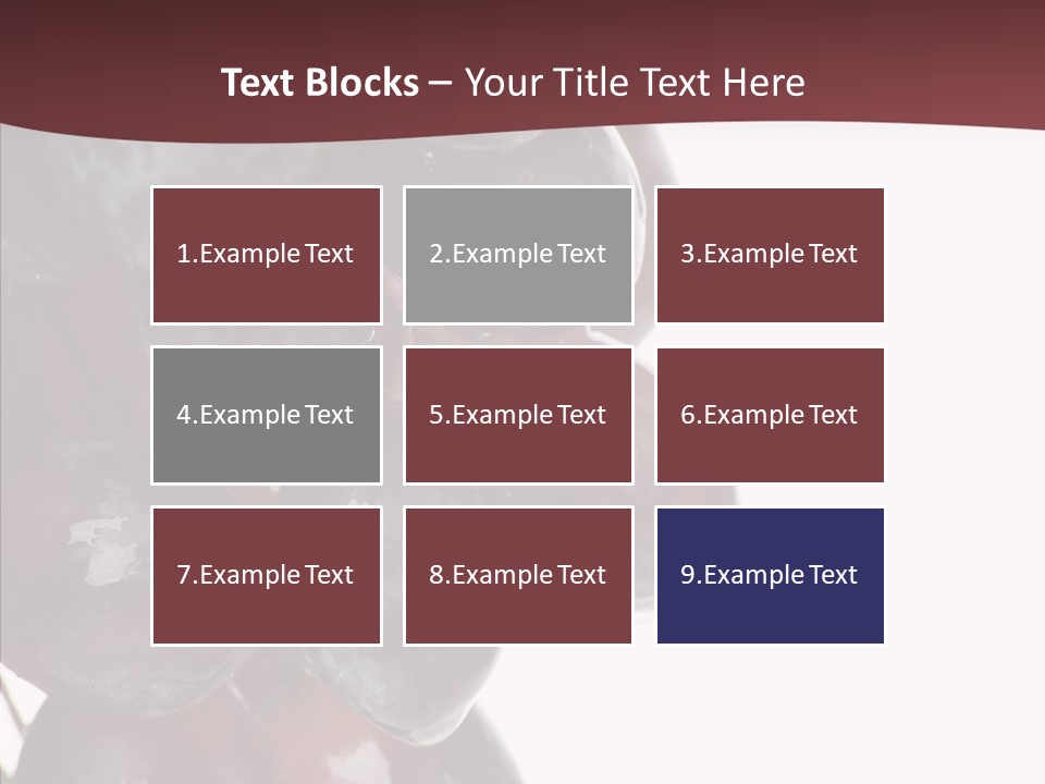 Dessert Autumn Vine PowerPoint Template