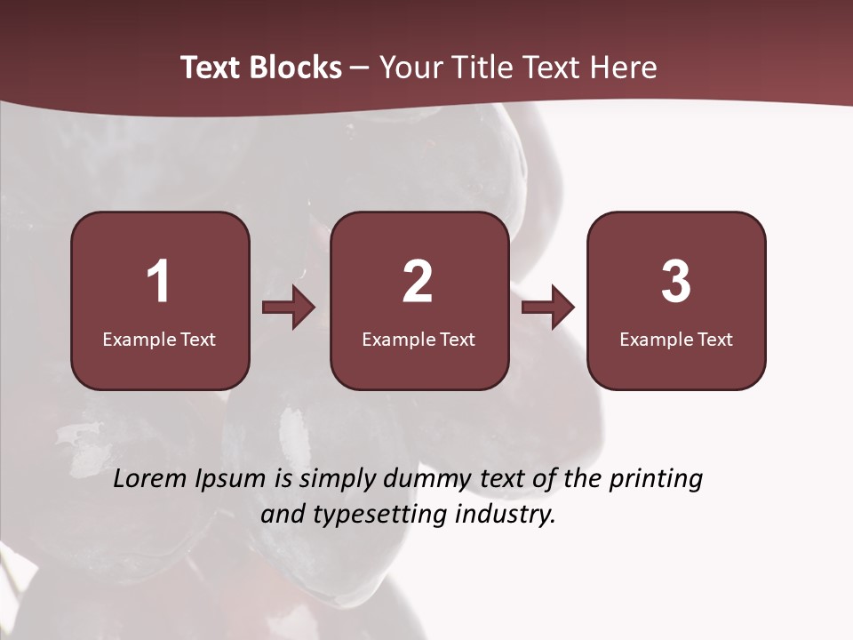 Dessert Autumn Vine PowerPoint Template