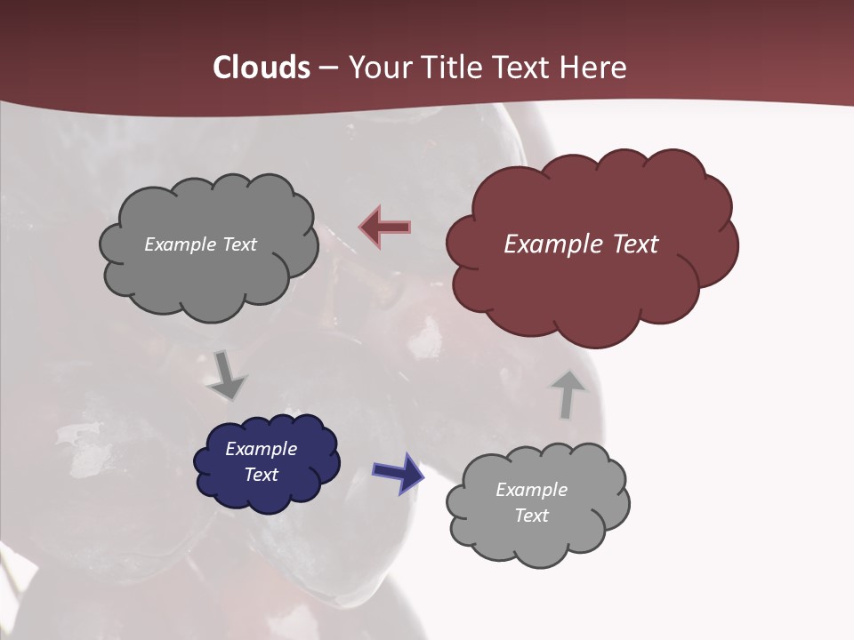 Dessert Autumn Vine PowerPoint Template
