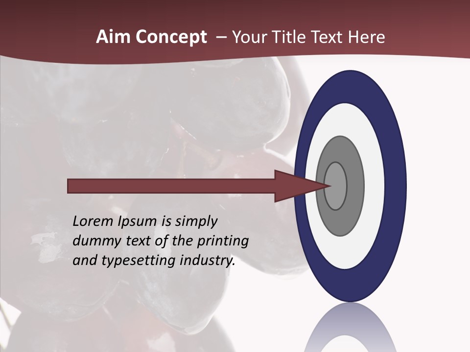 Dessert Autumn Vine PowerPoint Template