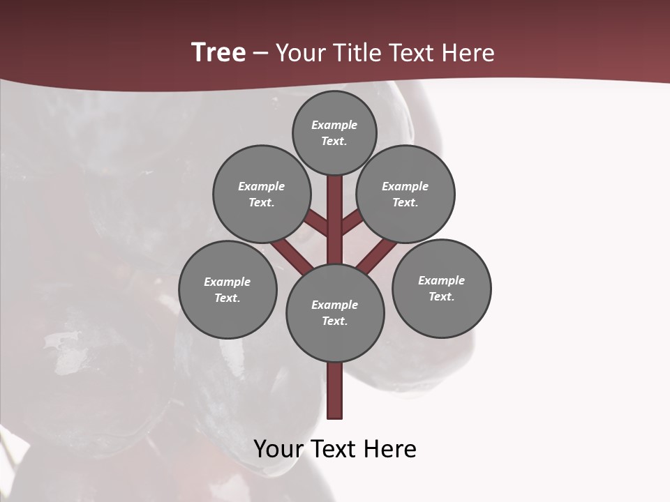 Dessert Autumn Vine PowerPoint Template