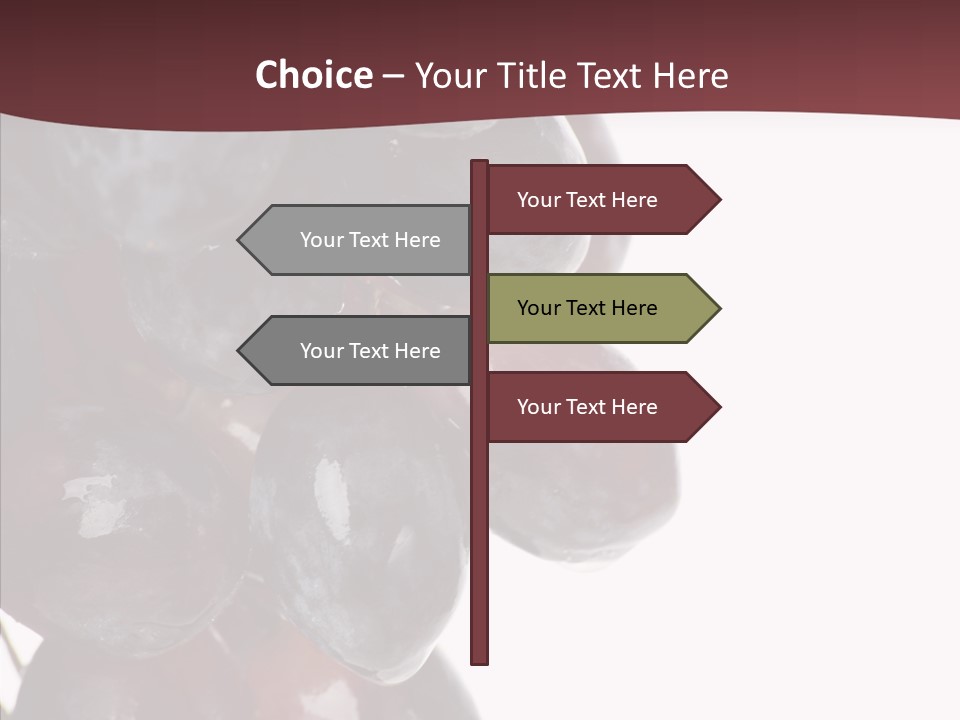 Dessert Autumn Vine PowerPoint Template