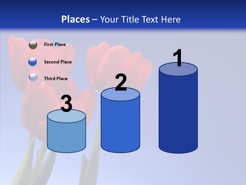 Farm Tulips Romance PowerPoint Template