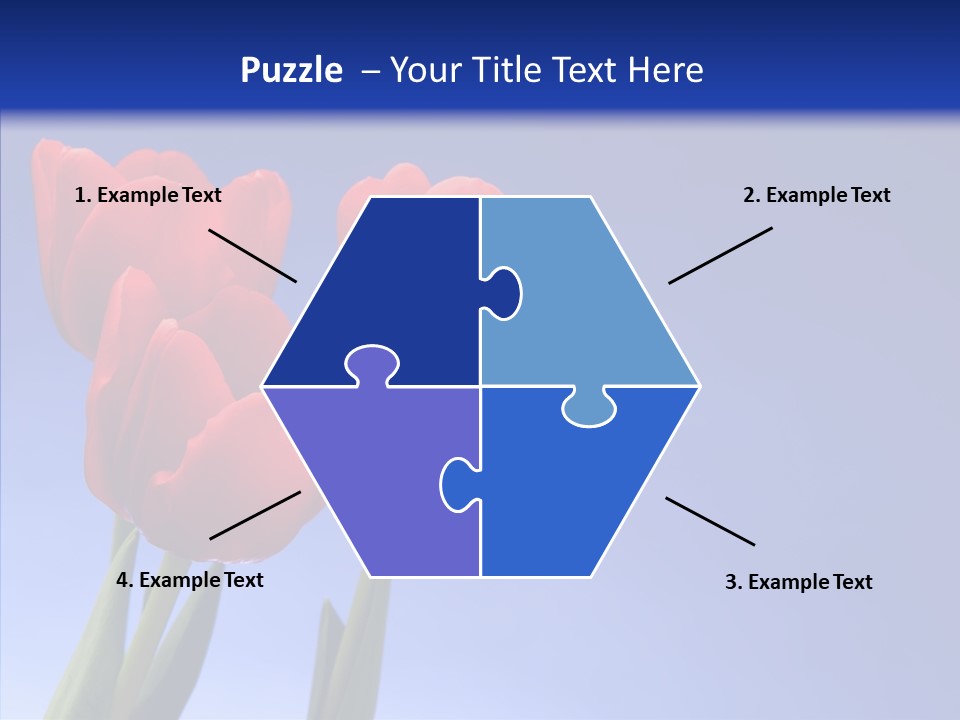 Farm Tulips Romance PowerPoint Template
