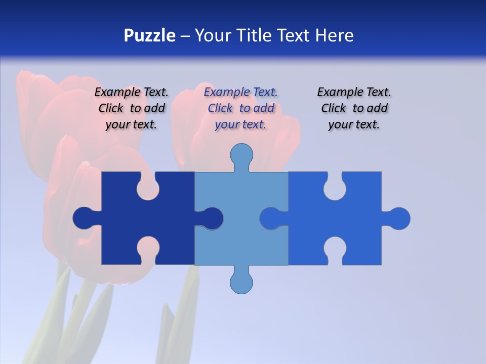 Farm Tulips Romance PowerPoint Template