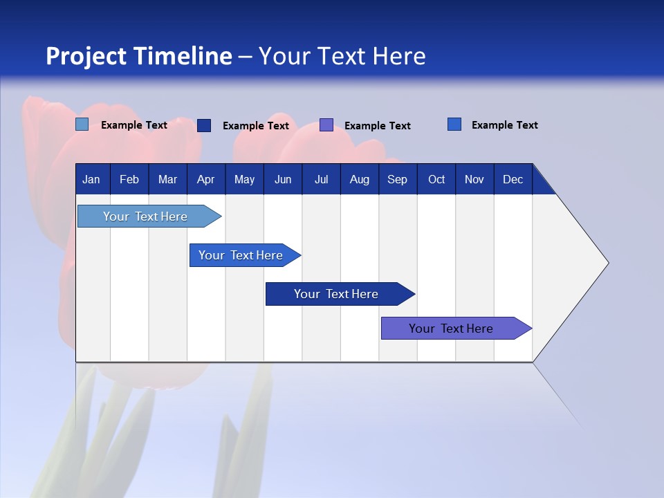 Farm Tulips Romance PowerPoint Template