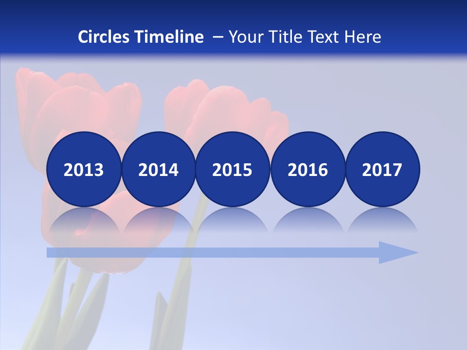 Farm Tulips Romance PowerPoint Template