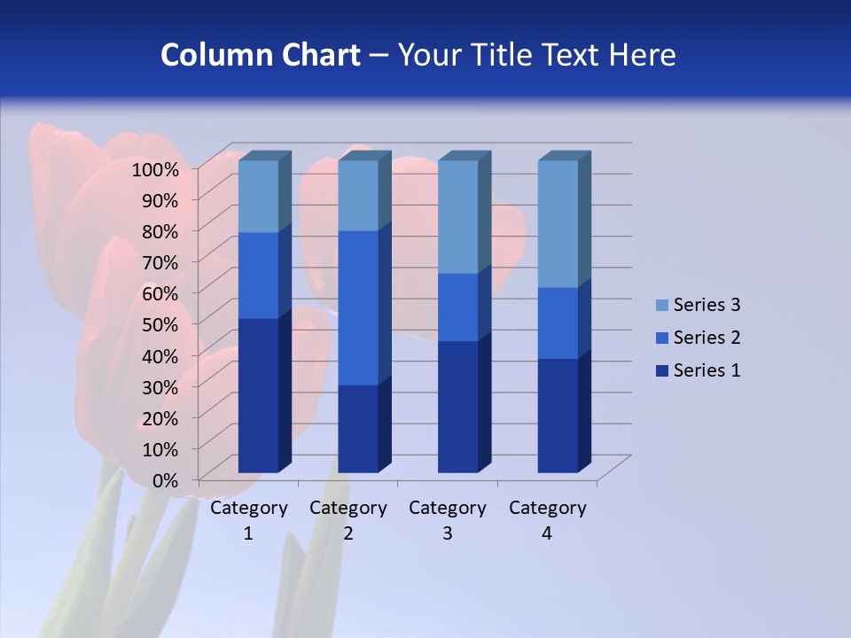Farm Tulips Romance PowerPoint Template
