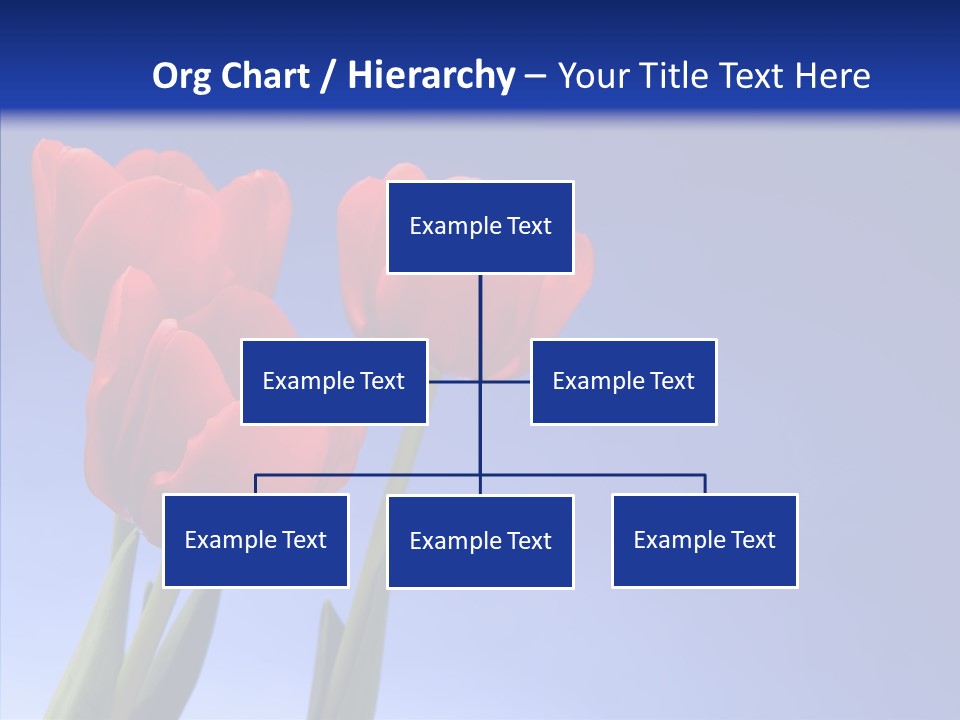 Farm Tulips Romance PowerPoint Template