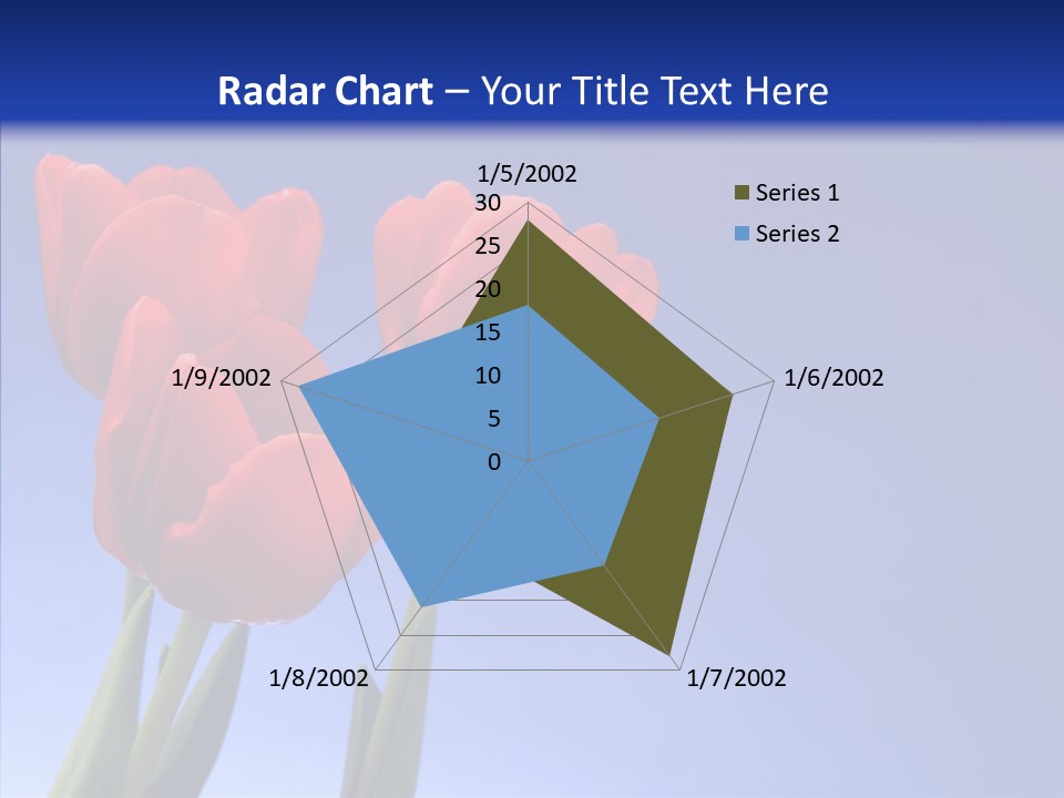 Farm Tulips Romance PowerPoint Template