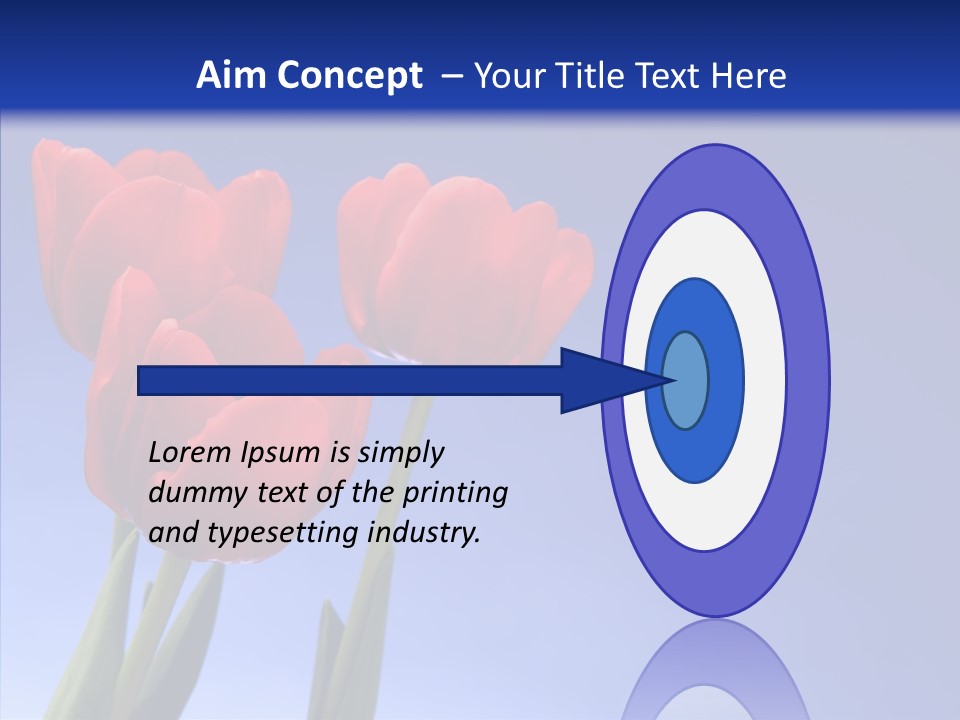 Farm Tulips Romance PowerPoint Template