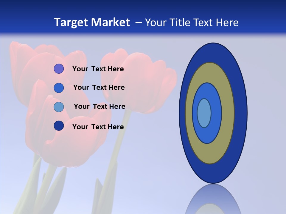 Farm Tulips Romance PowerPoint Template