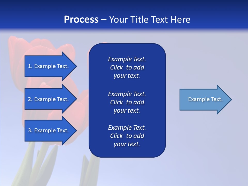 Farm Tulips Romance PowerPoint Template