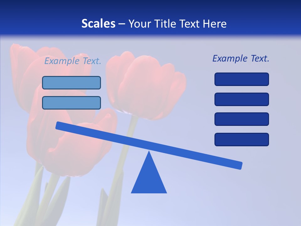 Farm Tulips Romance PowerPoint Template