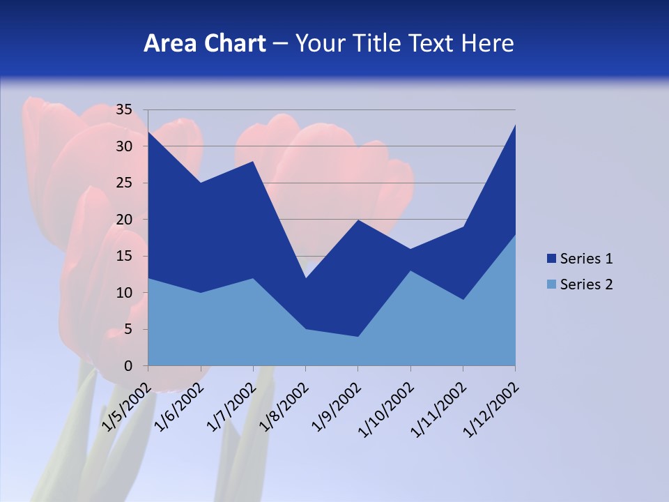 Farm Tulips Romance PowerPoint Template
