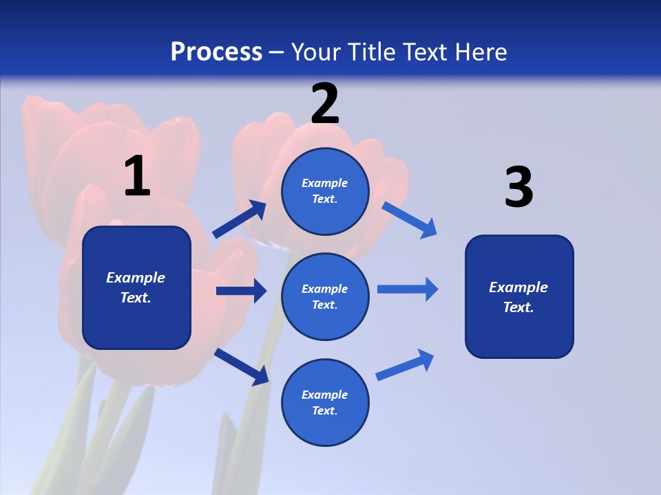 Farm Tulips Romance PowerPoint Template