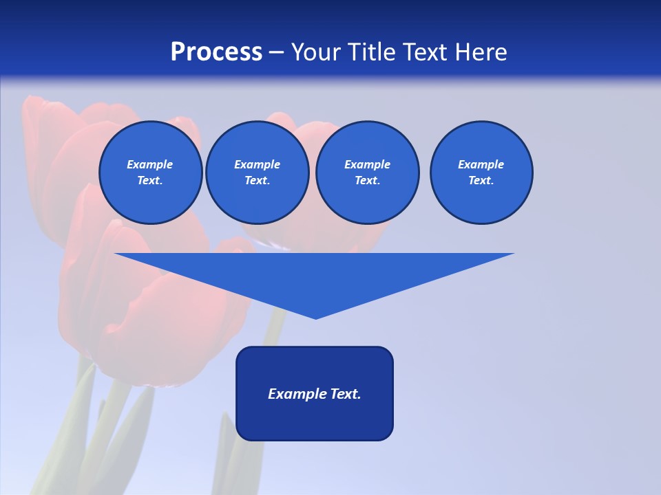 Farm Tulips Romance PowerPoint Template