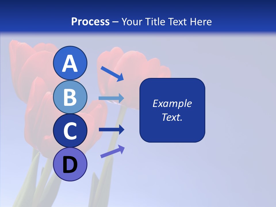 Farm Tulips Romance PowerPoint Template