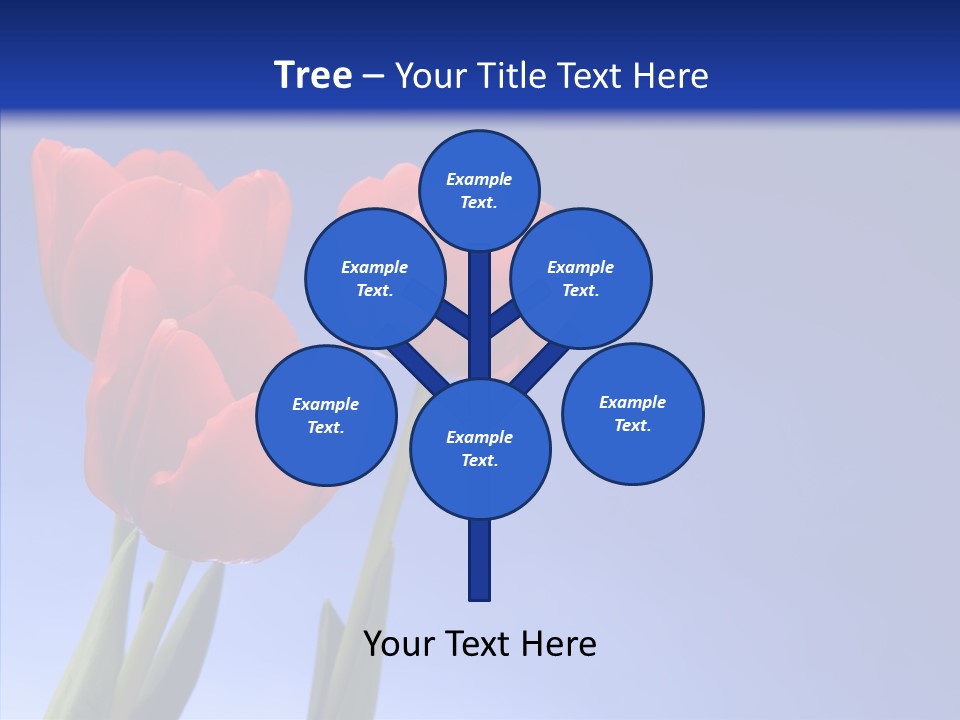 Farm Tulips Romance PowerPoint Template