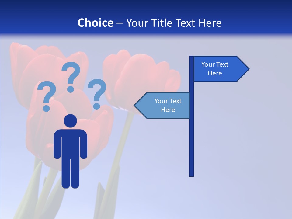 Farm Tulips Romance PowerPoint Template