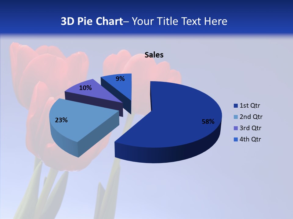 Farm Tulips Romance PowerPoint Template