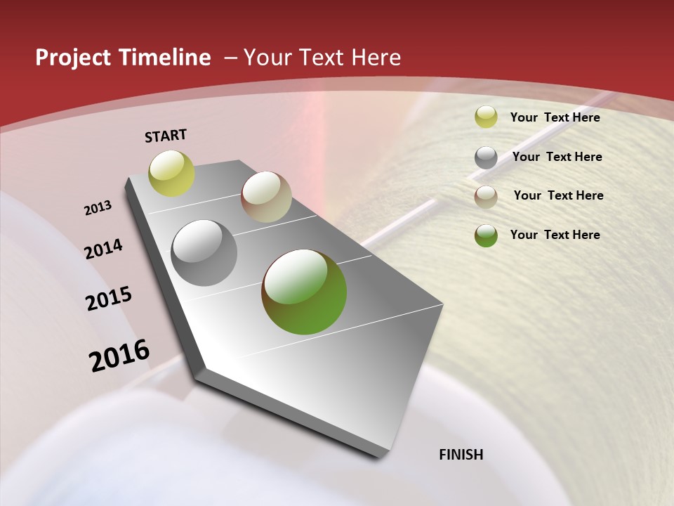 Yarn Fabric Abstract PowerPoint Template