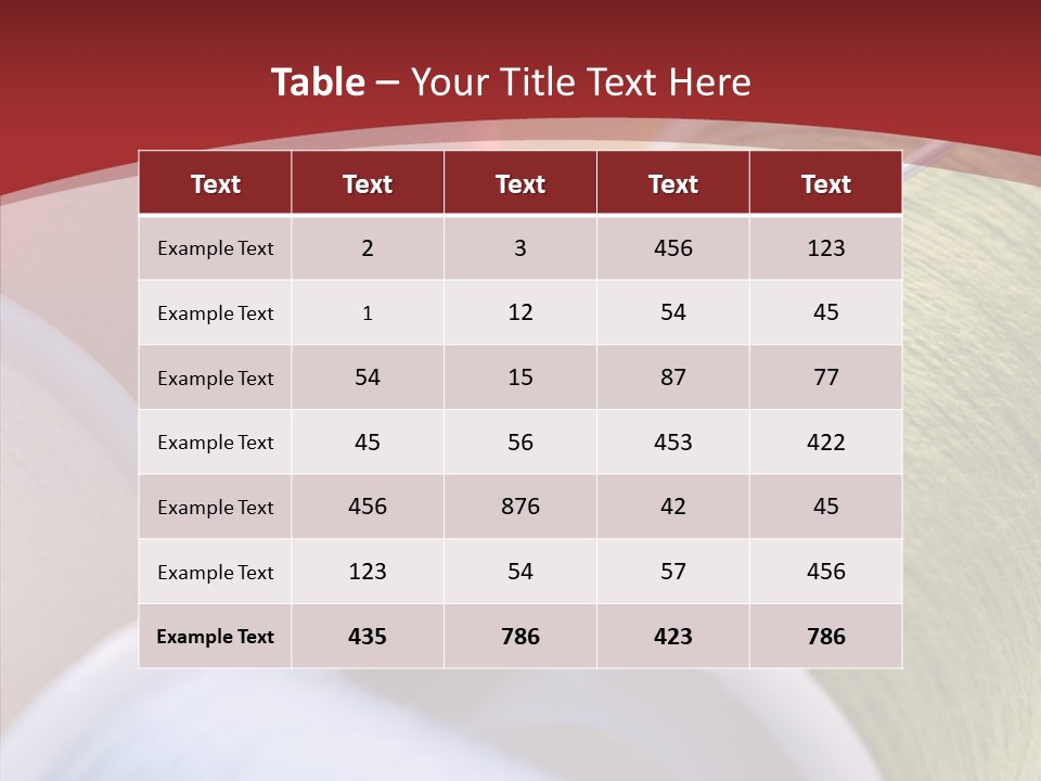 Yarn Fabric Abstract PowerPoint Template