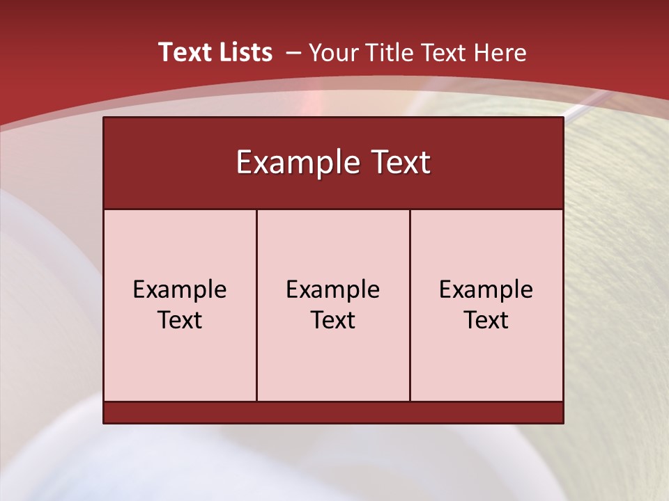 Yarn Fabric Abstract PowerPoint Template