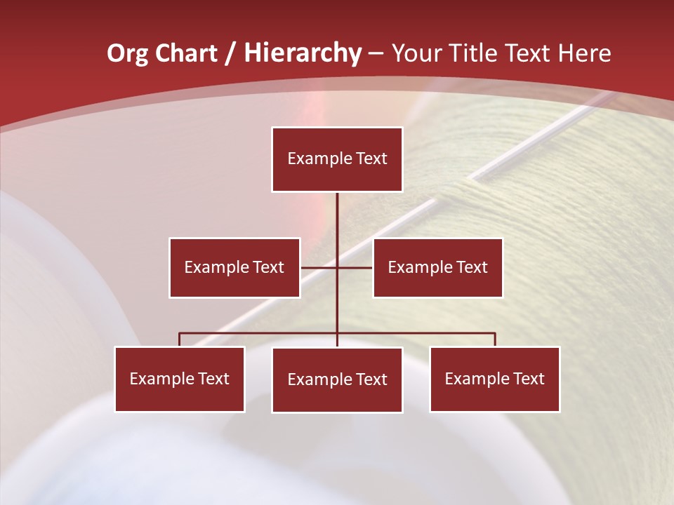 Yarn Fabric Abstract PowerPoint Template