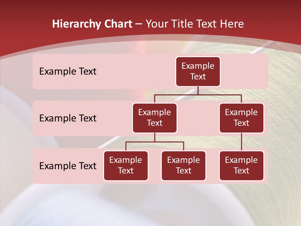 Yarn Fabric Abstract PowerPoint Template