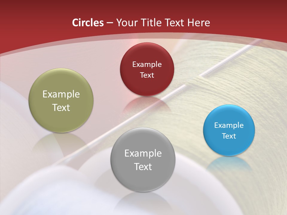 Yarn Fabric Abstract PowerPoint Template