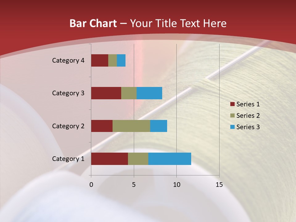 Yarn Fabric Abstract PowerPoint Template