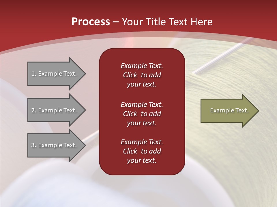 Yarn Fabric Abstract PowerPoint Template