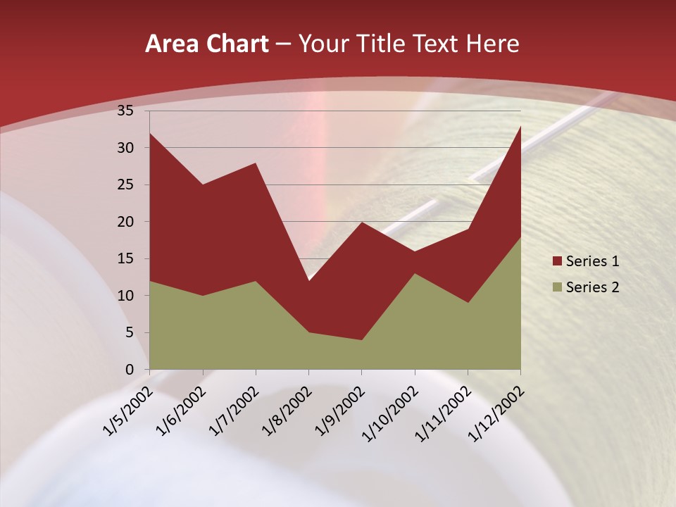 Yarn Fabric Abstract PowerPoint Template