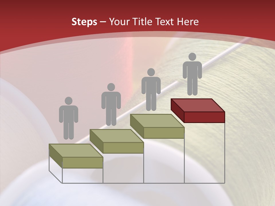 Yarn Fabric Abstract PowerPoint Template