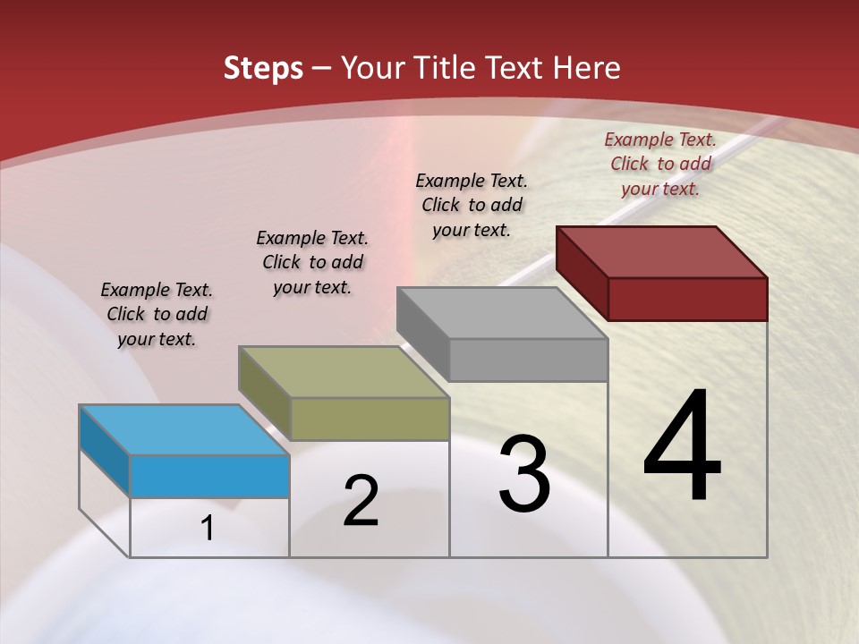 Yarn Fabric Abstract PowerPoint Template