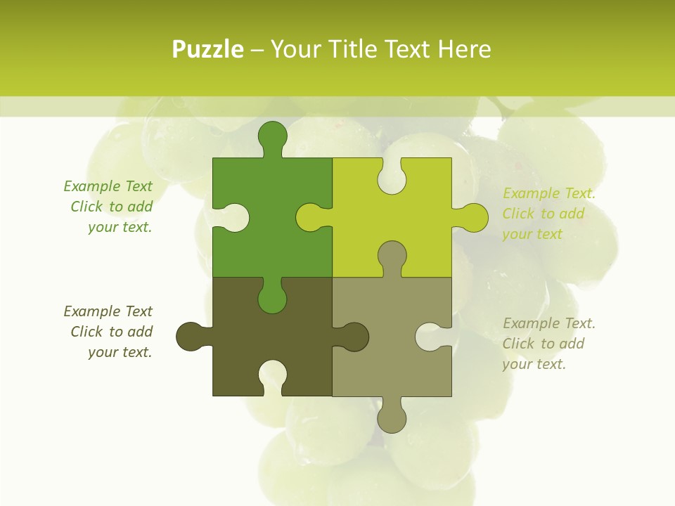 Closeup Water Combination PowerPoint Template