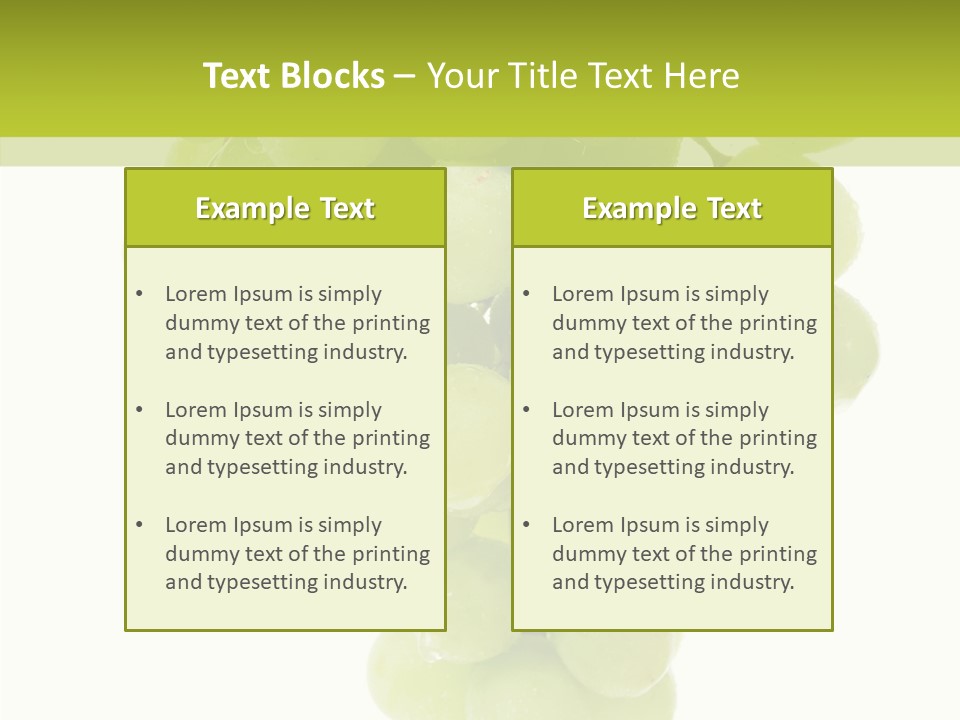 Closeup Water Combination PowerPoint Template