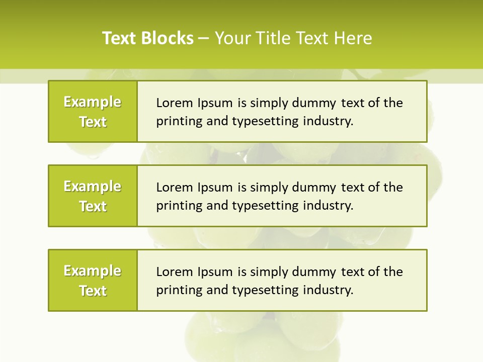 Closeup Water Combination PowerPoint Template