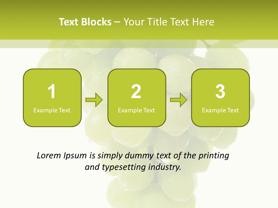 Closeup Water Combination PowerPoint Template