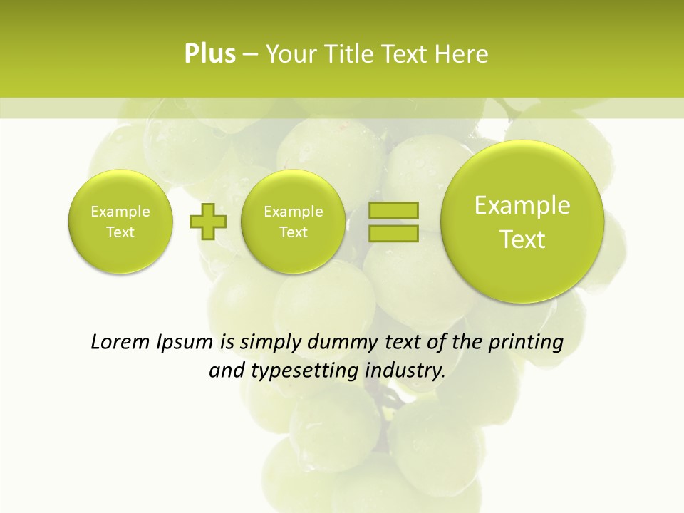 Closeup Water Combination PowerPoint Template