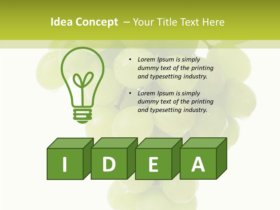 Closeup Water Combination PowerPoint Template